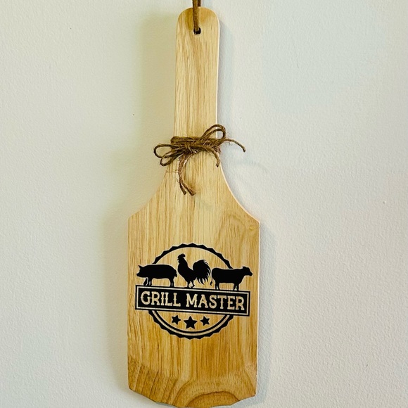 Wall Decor Solid Wood Grill Scraper Poshmark